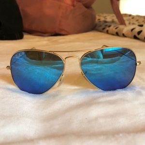 Ray Ban Polarized Aviator Sunglasses